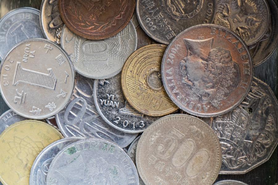 Coins in Different Currencies